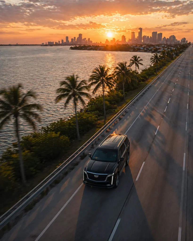 Long Distance Transfers Black car service miami