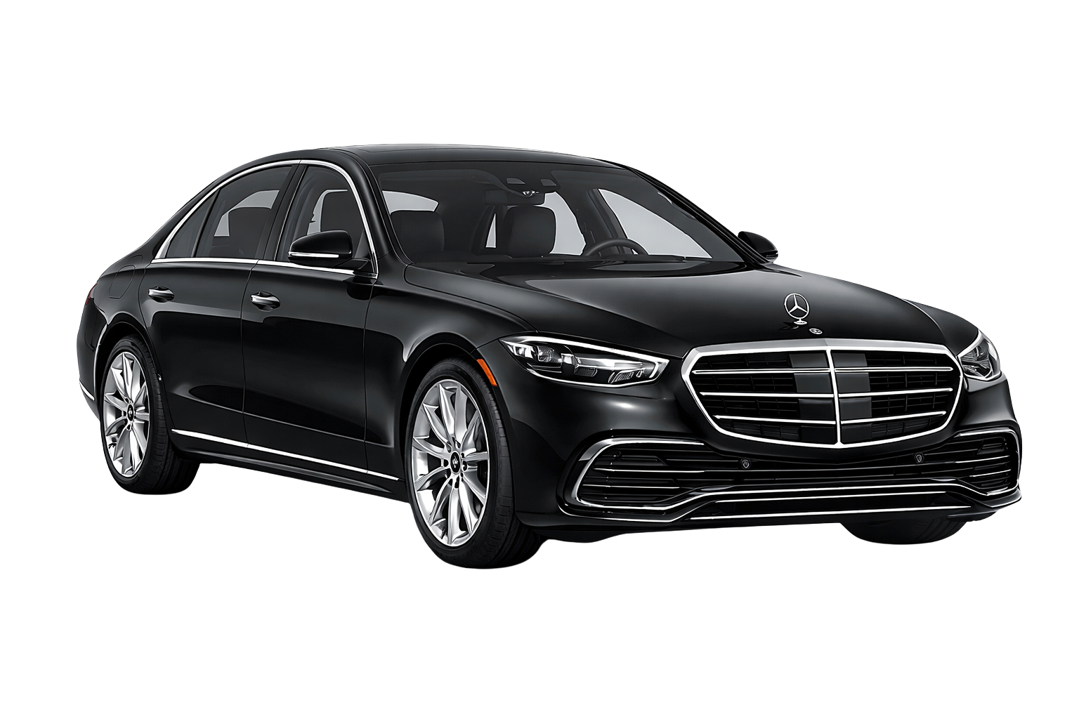 luxury sedan black car limo service in miami
