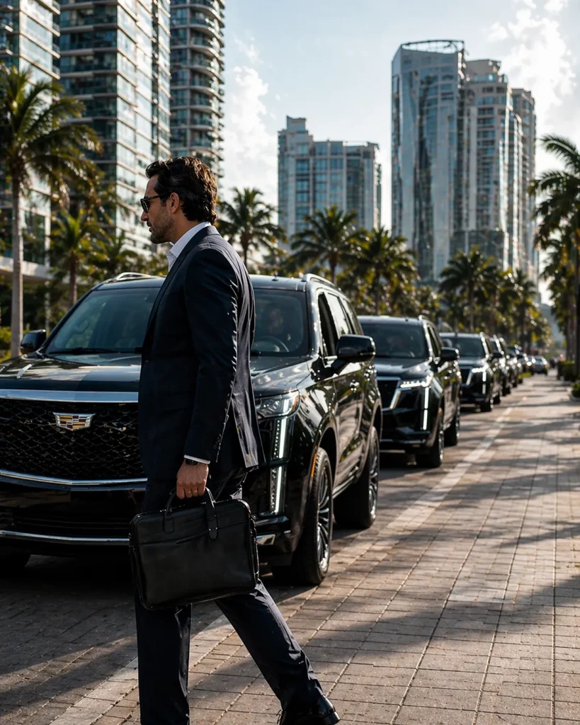 Roadshow Limousine black car limo service miami