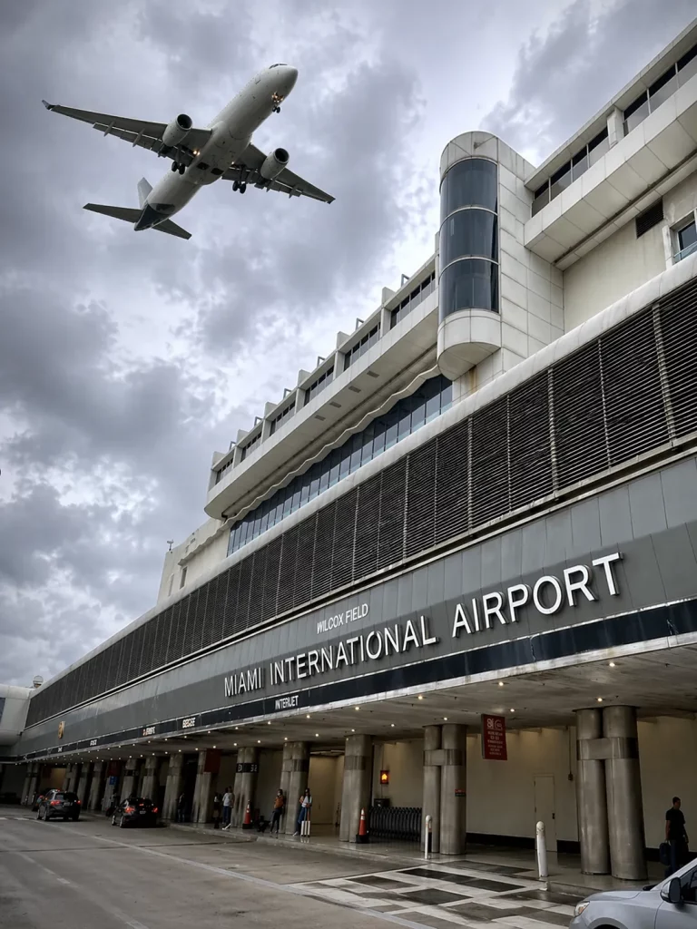 miami airport departure black car service miami