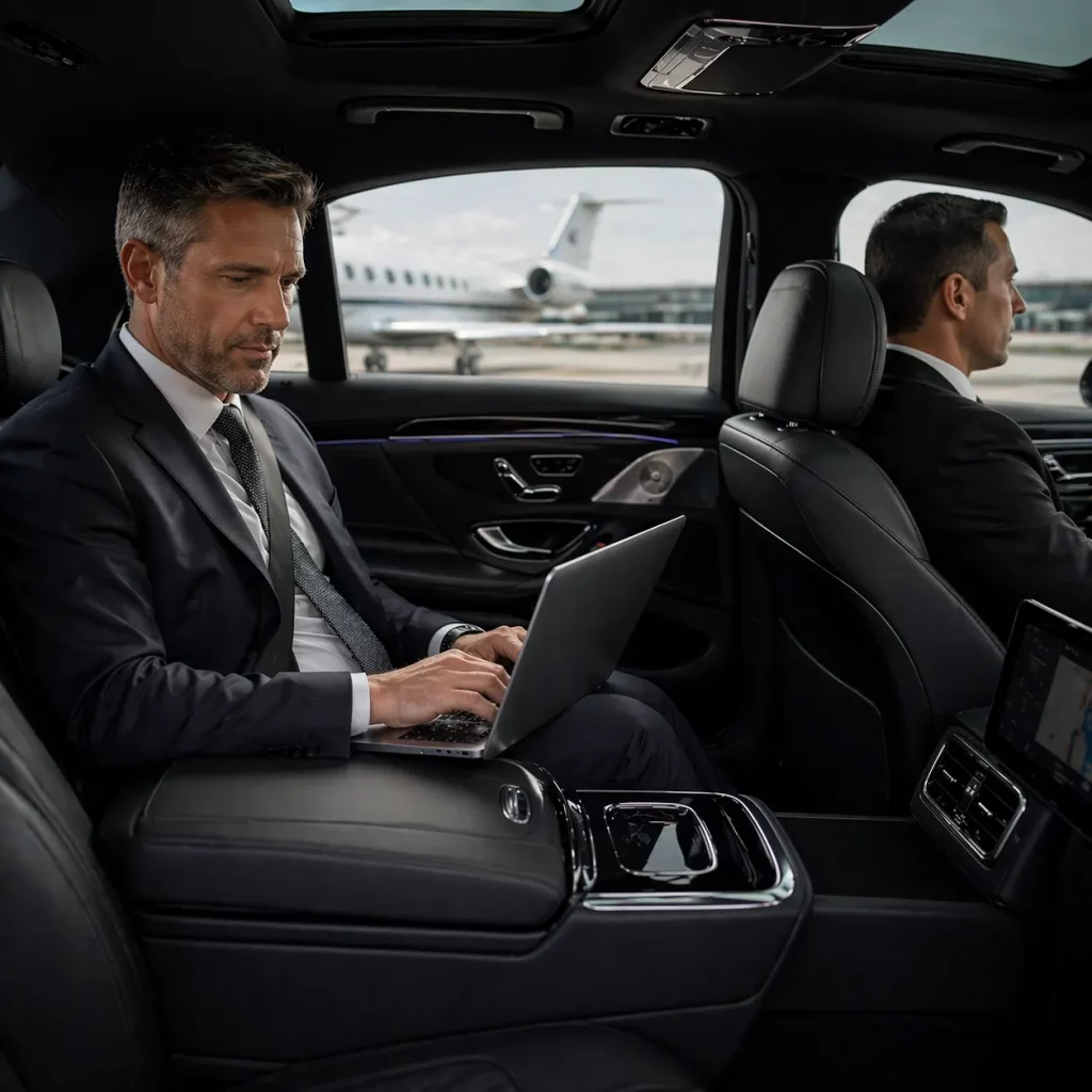 private jet transportation miami luxury interior chauffeur